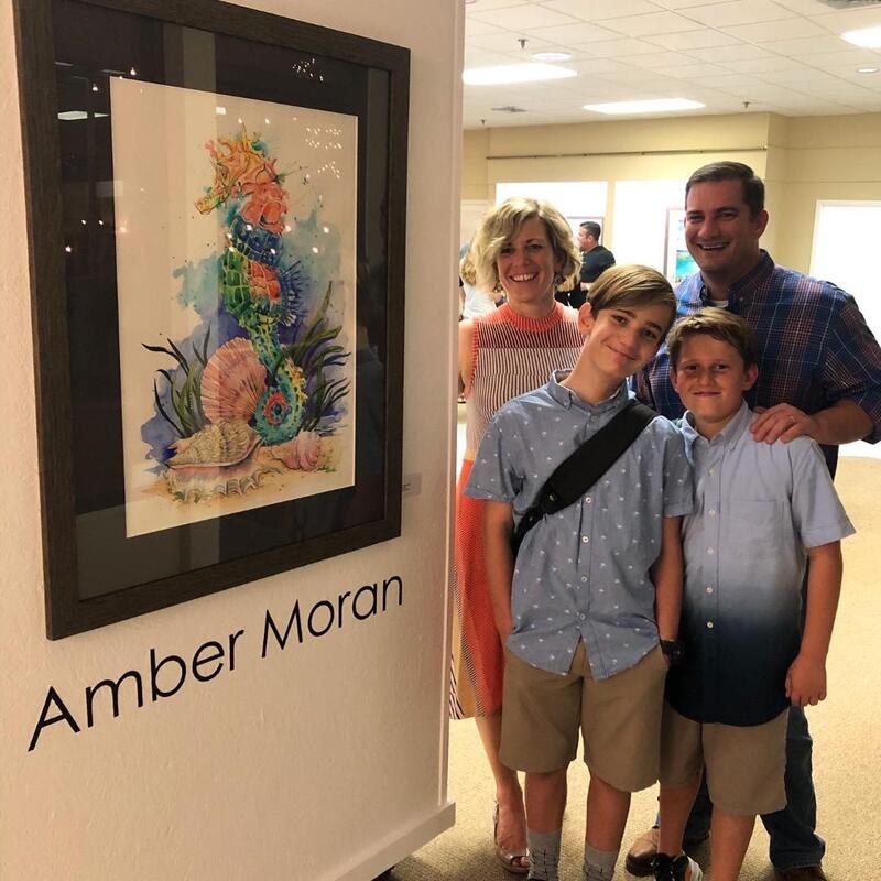 amber-moran-artist-florida-family-seahorse-art